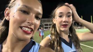 Johnson Cheer 2023 Football Season Vlog part 2 [upl. by Eyssej]