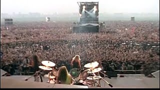 Metallica sad but true live Tushino Airfield Moscow Russia 1991 bass vocals and drums only [upl. by Alfonso]