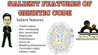 Salient features of genetic codes for NEET AIIMS JIPMER MCAT and all biology exams [upl. by Luapsemaj]