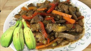 IGADO  Ilocano Recipe Authentic with SABA [upl. by Sirk]