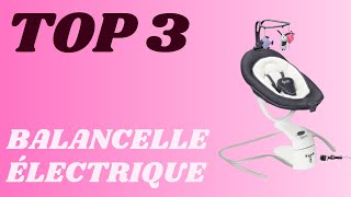 Top 3  Meilleure Balancelle Électrique Pour Bébé 2024 [upl. by Noiz]