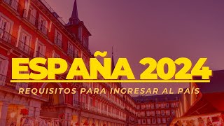 🚨🇪🇸ATENCIÓN Requisitos para viajar a España Nueva actualización finales 2023 [upl. by Neral]