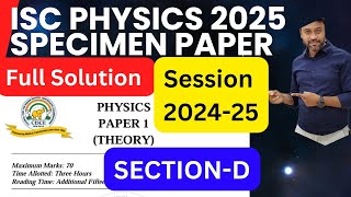 PROPOSAL WRITING Solution of ISC English Language Specimen 2025 Examinations for Class 11 amp 12 [upl. by Ophelia]