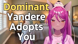 Dominant Yandere Adopts You F4A Yandere Neko Listener ASMR Roleplay [upl. by Suter]