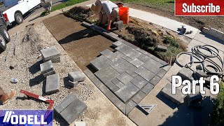 Paver Driveway Addition Install DIY  Huge Backyard Remodel part 6 [upl. by Benjie91]