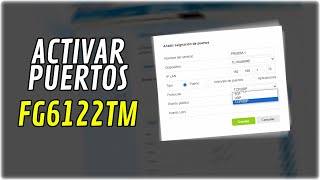 Abrir puertos en módem TELMEX Sercomm FG6122TM  TUTORIAL 2024 [upl. by Alexandre]