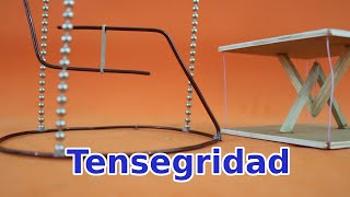 Estructuras de Tensegridad [upl. by Nitsrek]