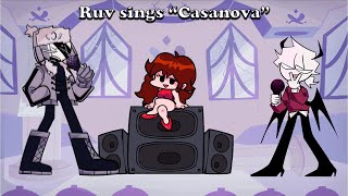 Ruv sings Casanova  Friday Night Funkin [upl. by Eynenihc]