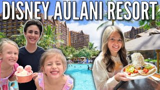 Were Staying at a Disney Hotelin Hawaii  Our 1st Day of Spring Break  Disney Aulani Resort [upl. by Prochora]