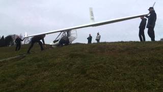 Archaeopteryx Startvorbereitung Start Flug [upl. by Ttocs471]