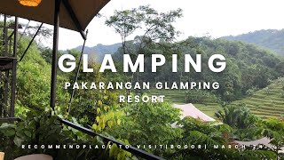 GLAMPING AESTHETIC DI BOGOR  PAKARANGAN GLAMPING RESORT [upl. by Ayotak]