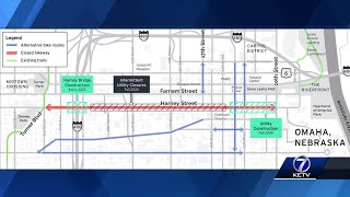 Omaha bikeway to close for streetcar construction city says design plans started for new perman [upl. by Dusza]