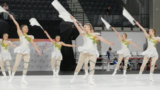 Majorettes Azaria Piekary Śląskie  flag mini formation  mazoretki  Będzin [upl. by Hogarth251]