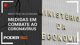 Ministério da Economia apresenta novas medidas para monitoramento do coronavírus [upl. by Tibold]