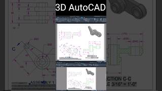 Inventor  AutoCAD 3D Modeling autocad inventor solidworks cad cadsoftware draftingsoftware [upl. by Hnaht]