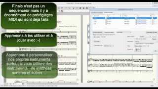 Finale Tuto 2b  Aria Player et interprétation MIDI [upl. by Leban255]