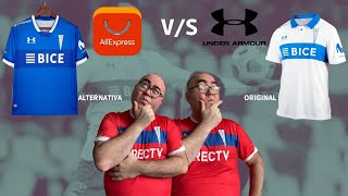 Nueva Camiseta U Católica  Aliexpress vs Under Armour  Copia vs Original [upl. by Yemerej455]