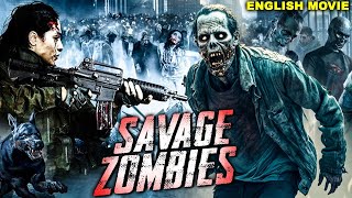 SAVAGE ZOMBIES  Hollywood Horror Movie  Danny Trejo  Blockbuster Horror Action Full English Movie [upl. by Anwahsed392]