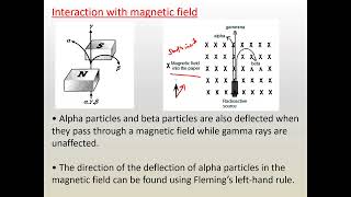 Magnetic deflection alphabetagammaCambridge IGCSE O level Physics 0625 0972 5054 Lesson 74 Part b [upl. by Robison596]