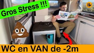 Caca en Vanlife 💩 Présentation de nos toilettes sèches et astuces [upl. by Hayalat]