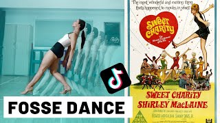 FOSSE DANCE TIKTOK  Sweet Charity side by side with the movie [upl. by Ekle]