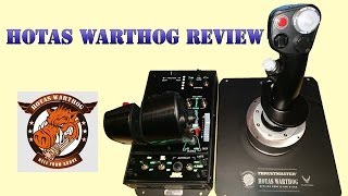 Thrustmaster HOTAS Warthog Replica USAF A10C Throttle and Stick Review [upl. by Htebyram]