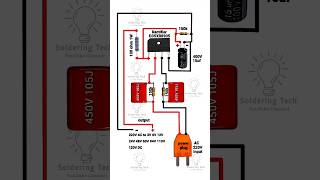 220V AC to 3V 12 18 24 30 40110V auto volts shorts diy [upl. by Bohaty]