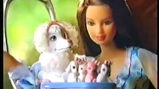 Barbie Posh Pets Kitten amp Puppy Style Doll Sets Commercial 2003 [upl. by Lebazej967]