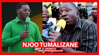 quotNJOO TUMALIZANE SINA RUSHWA NI MHUJUMU UCHUMIquot BILA WOGA MWANANCHI ABISHANA NA MAKONDA [upl. by Ayres909]