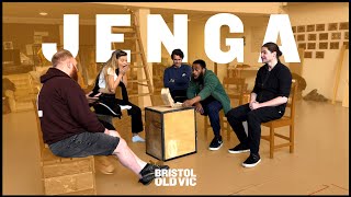 Cast of The Meaning Of Zong Play Jenga  Games with Bristol Old Vic [upl. by Sevy]