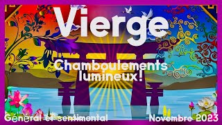 Vierge novembre 2023 ♍️Chamboulements lumineux [upl. by Olnee]