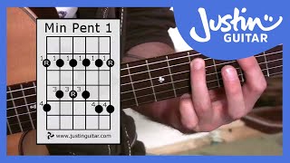 Minor Pentatonic Scale  Stage 7 Guitar Lesson  Guitar For Beginners BC176 [upl. by Wind362]