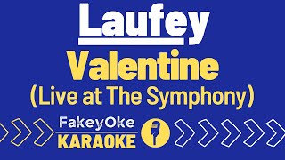 Laufey  Valentine Live at The Symphony Karaoke [upl. by Cortney]