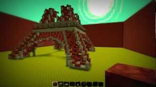 Minecraft Tutorial Eiffeltoren verder bouwen [upl. by Anayd]