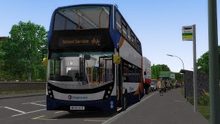 OMSI 2  Stagecoach  Gainsborough Phase 2  Enviro 400MMC SP 400MMC V12 [upl. by Revned]