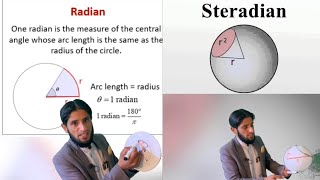 Supplementary Units Radian and Steradian Physics 11 Shorts L1ShortVideo [upl. by Monroy969]