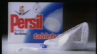 Persil Tablets advert  Broadcast 2nd May 1998 ITV UK [upl. by Kristine]