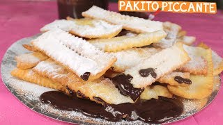 CHIACCHIERE di CARNEVALE troppo buone • Ricetta di Pakitopiccante [upl. by Tarazi]