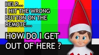 ELF STUCK IN TV IRL [upl. by Eeresid]