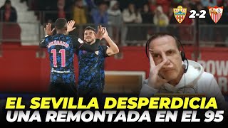 OTRO DRAMA del SEVILLA  Resumen Almería 22 Sevilla [upl. by Mian]