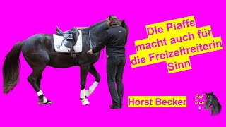 Horst Becker Die Piaffe verbessert vieles auch den Galopp [upl. by Nahtanod]