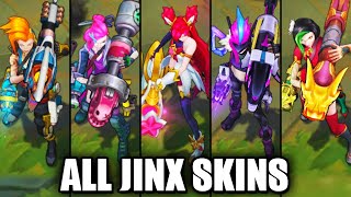 League of Legends  Skin Jinx Explosiva  Jinx Firecracker [upl. by Orms]