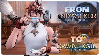 Final Fantasy XIV My Journey from Endwalker to Dawntrail [upl. by Anitsirc261]