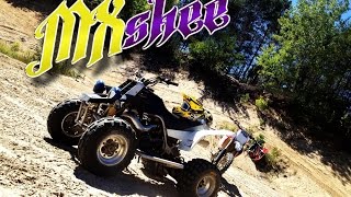 yamaha banshee Toomey t5 idle walk around [upl. by Dowski394]