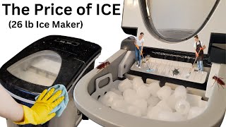 How To Clean Your Costco Frigidaire Countertop Ice Maker [upl. by Mikiso96]