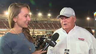 Rick Hendrick reacts to Kyle Larsons NASCAR Cup Series Championship win [upl. by Esserac64]