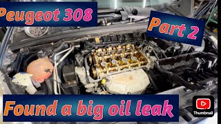 Peugeot 308 Cat S Copart UK Salvage Rebuild Part 2 [upl. by Ellirpa]