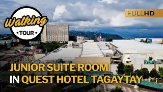 Quest Hotel Tagaytay  Junior Suite Room Tour [upl. by Landon198]