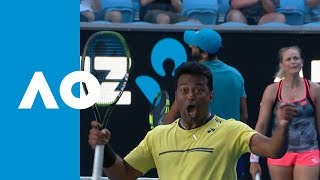 Leander Paes the king of celebrations  Australian Open 2019 [upl. by Wexler]