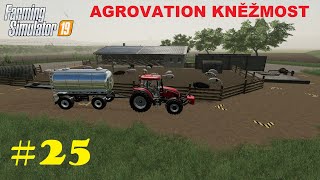 ZMOKLÉ SENO  ROZJÍŽDÍM CHOV PRASAT  FS19 CZSK I Mapa AGROVATION KNĚŽMOST 25 [upl. by Lateehs78]